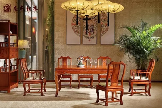 中山红木品牌志成红木家具