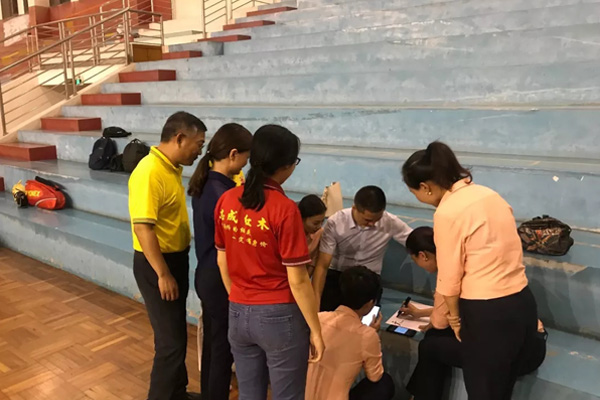 志成集团2018百日冲刺”的拓展训练